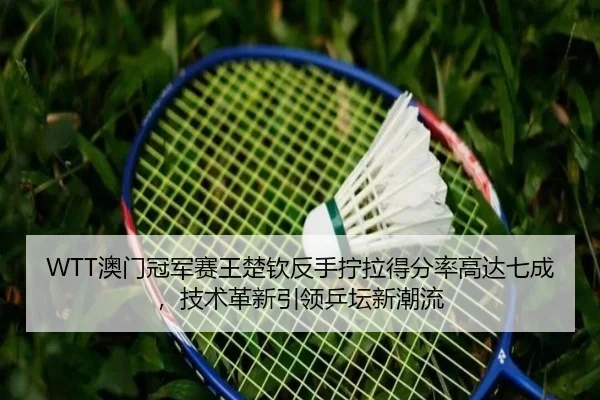 WTT澳门冠军赛王楚钦反手拧拉得分率高达七成，技术革新引领乒坛新潮流